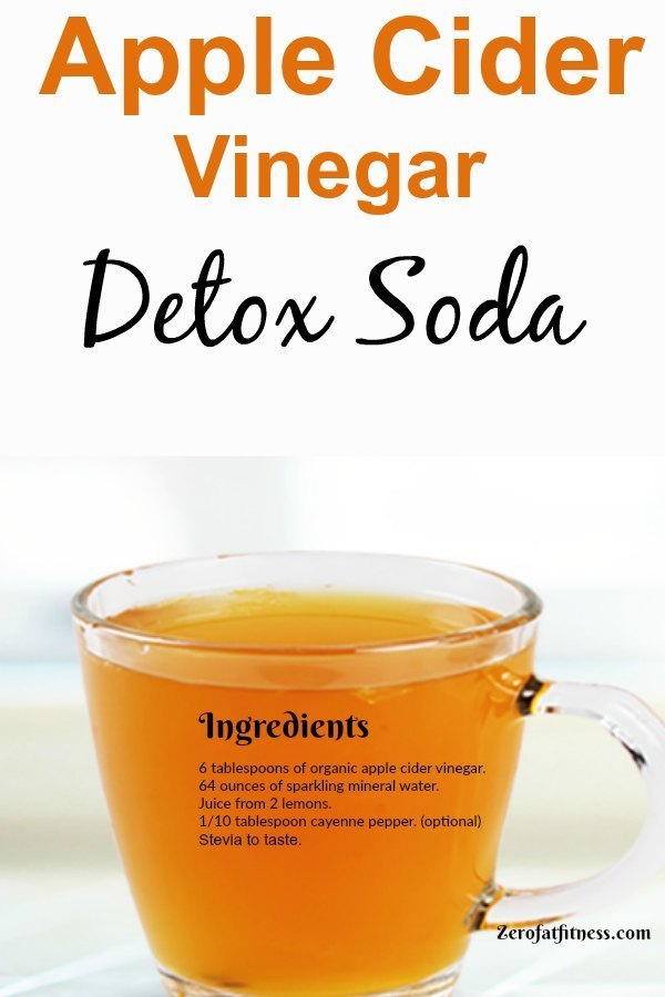 Apple Cider Vinegar Detox Soda