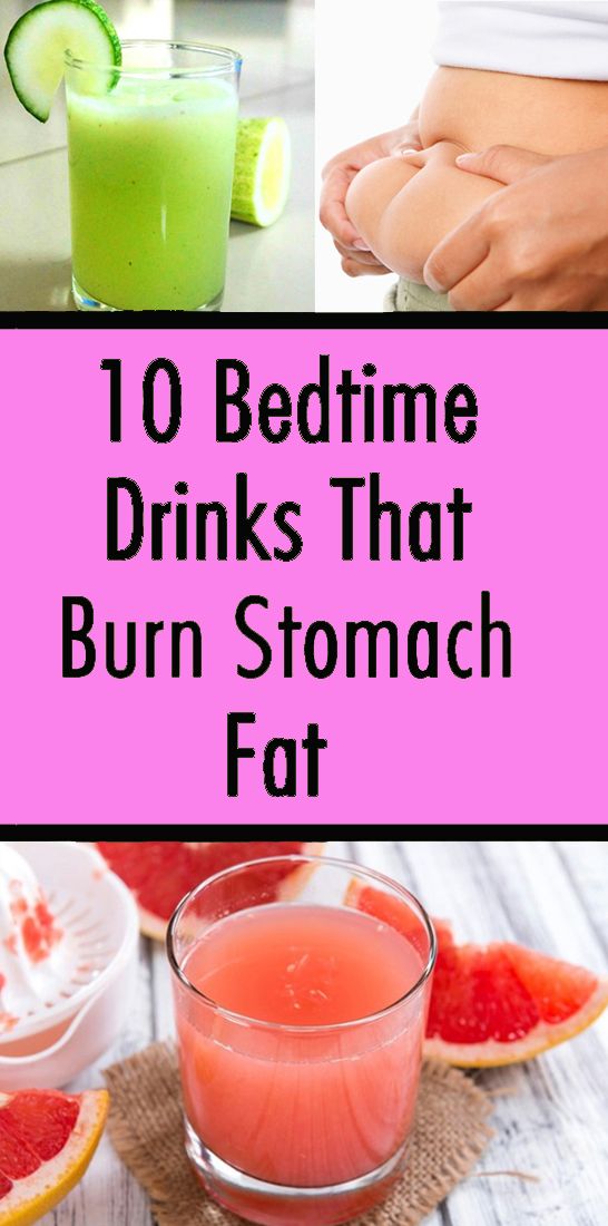 10 Bedtime Drinks That Remove Belly Fat