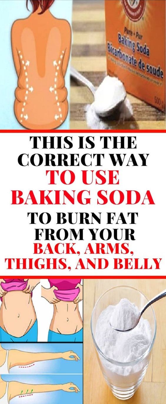 This is How the Baking Soda Can Help You to Eliminate the Fat in the Arms, Thigh, Belly and Back