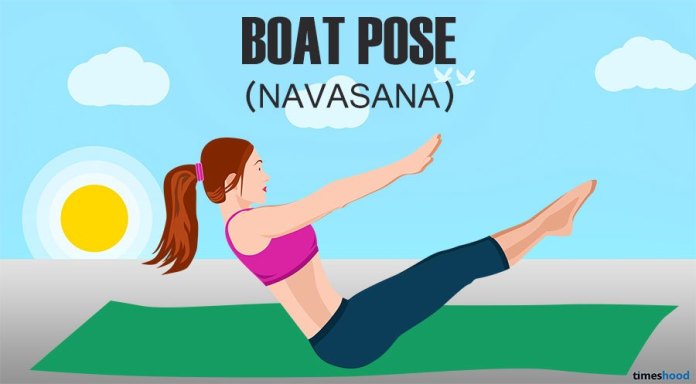 Boat Pose for Belly Fat Loss. Yoga poses for belly fat loss fast. 