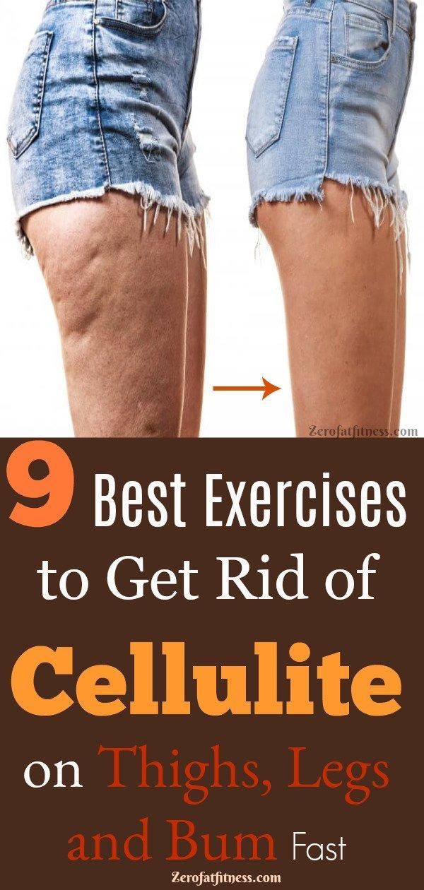 9 Best Exercises To Get Rid Of Cellulite On Thighs Legs And Bum Fast 