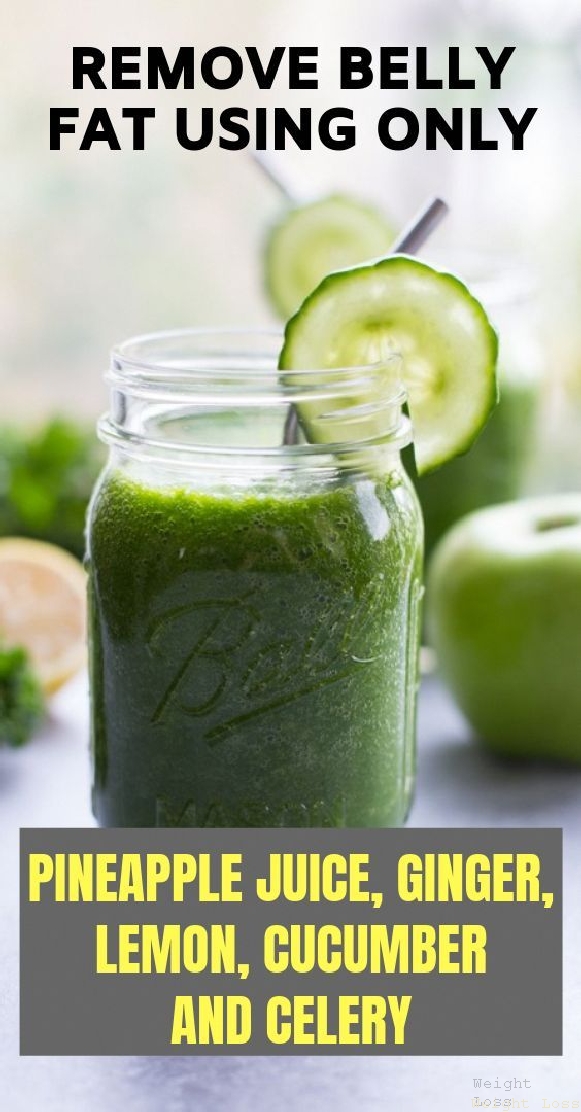 Remove Belly Fat With The Following Juice Recipe Weight Loss Plan